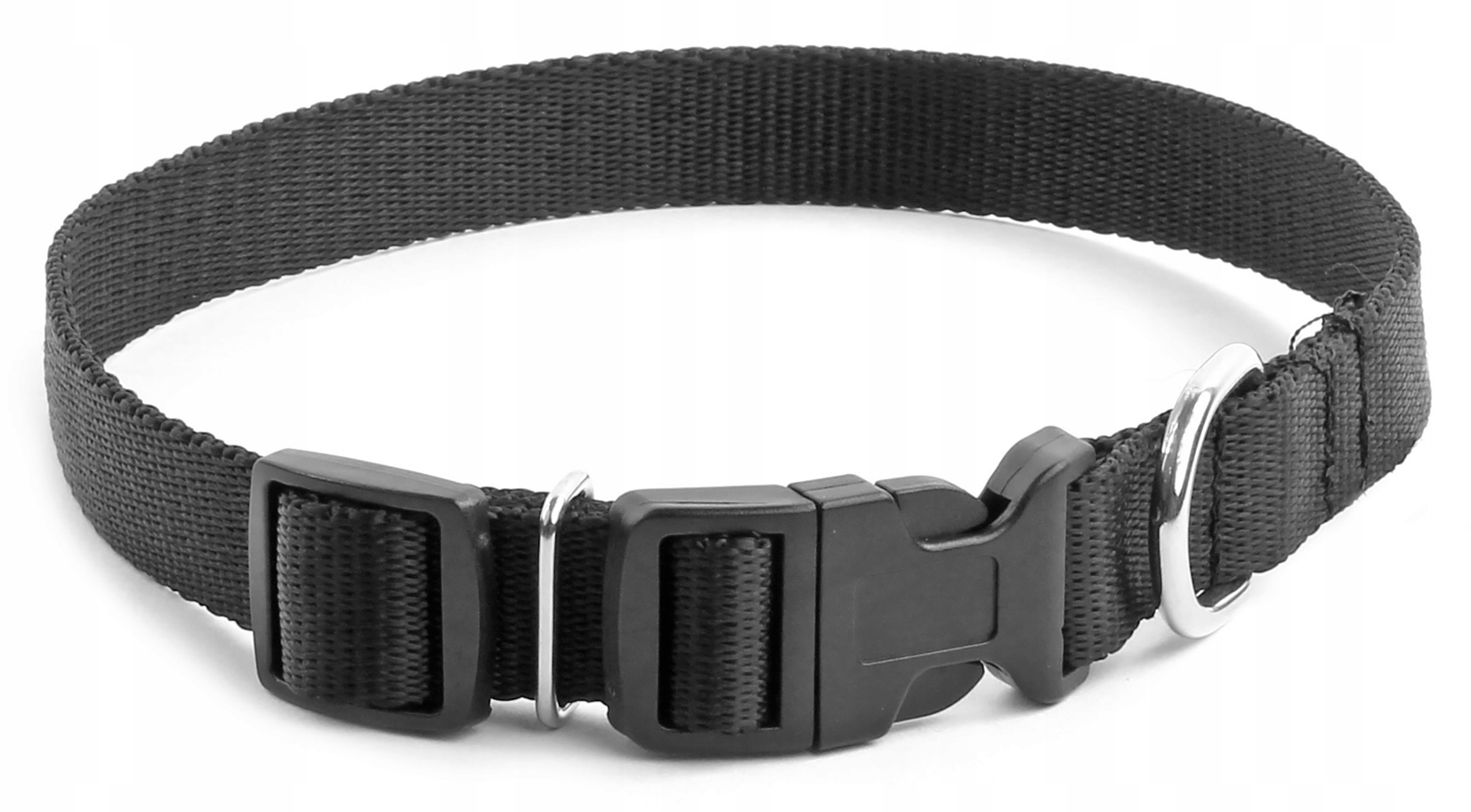 

Obroża Zatrzask full regulacja Taśma 50cm Czarna