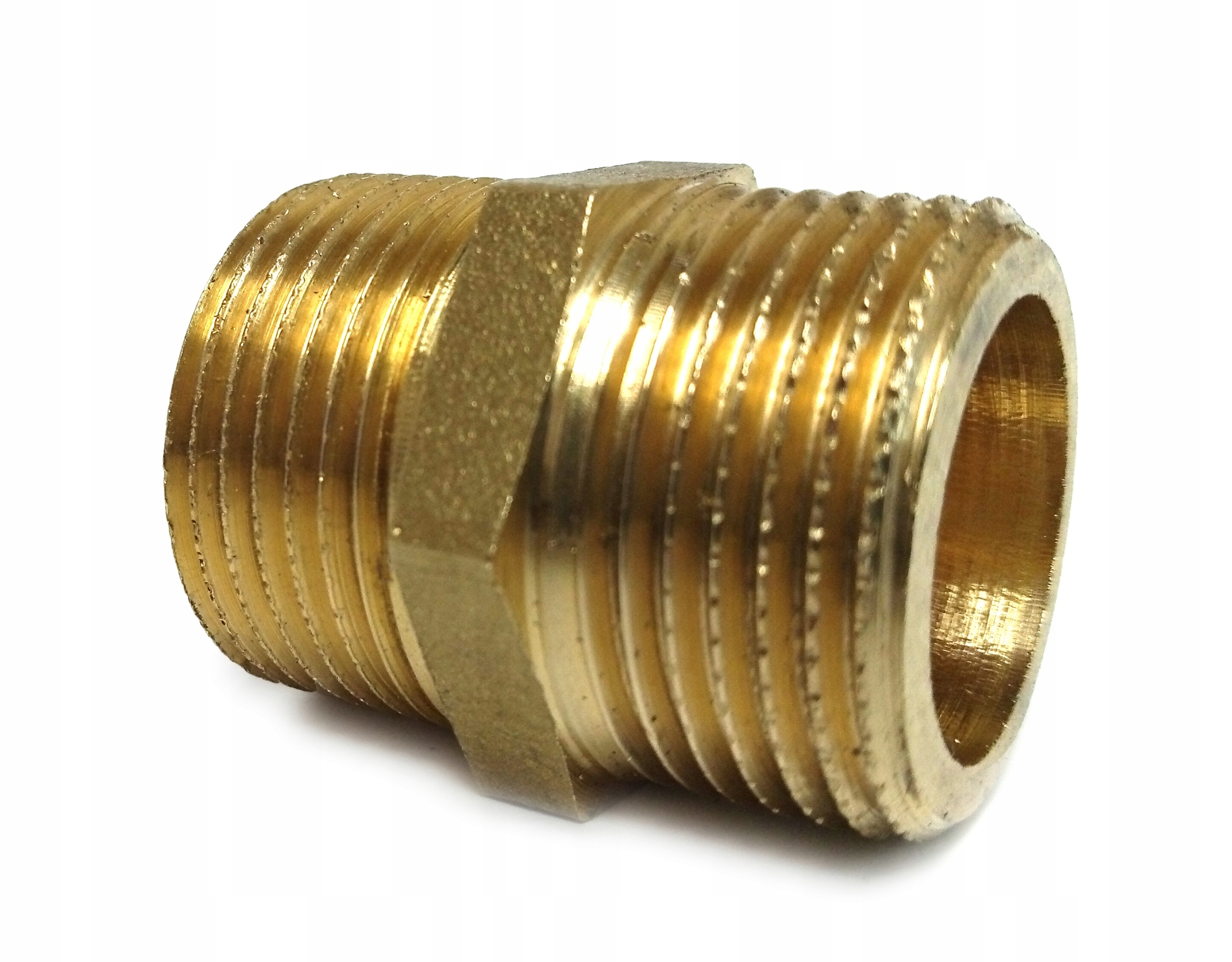 Nypel Mosiężny 1/2" L-37mm