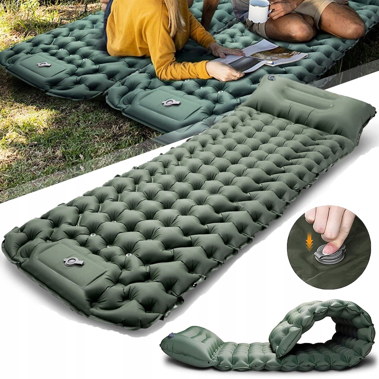 Kempingová Karimatka, Samostatná Podložka Na Spaní, Ultralehká Karimatka, Trekking