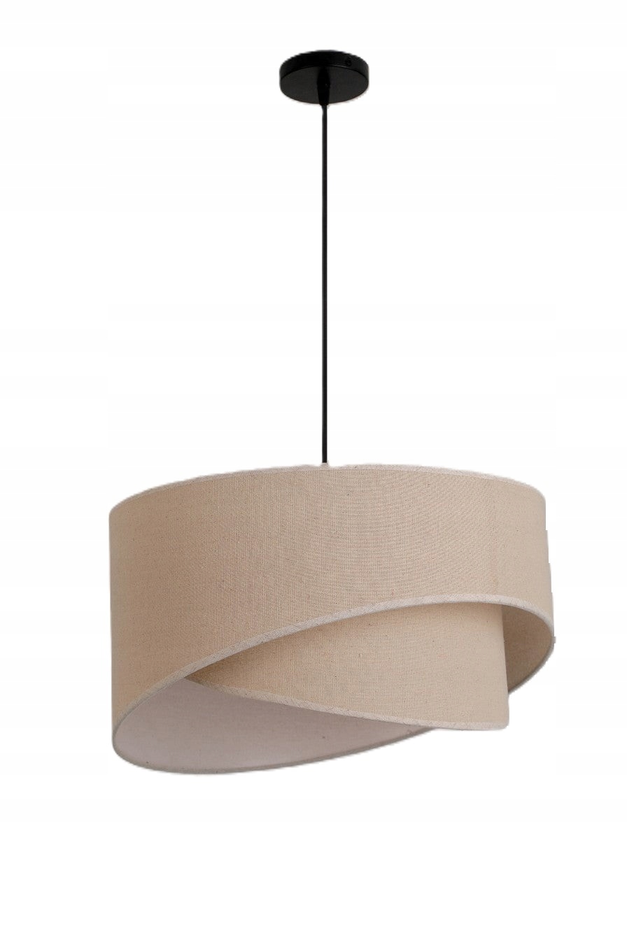 Originálna stropná závesná lampa Boho Nepravidelný záves z tkaniny 1xE27