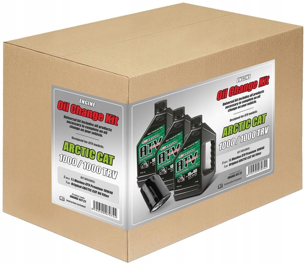 Súprava na výmenu motorového oleja filter, Arctic Cat 1000/1000TRV Change-kit