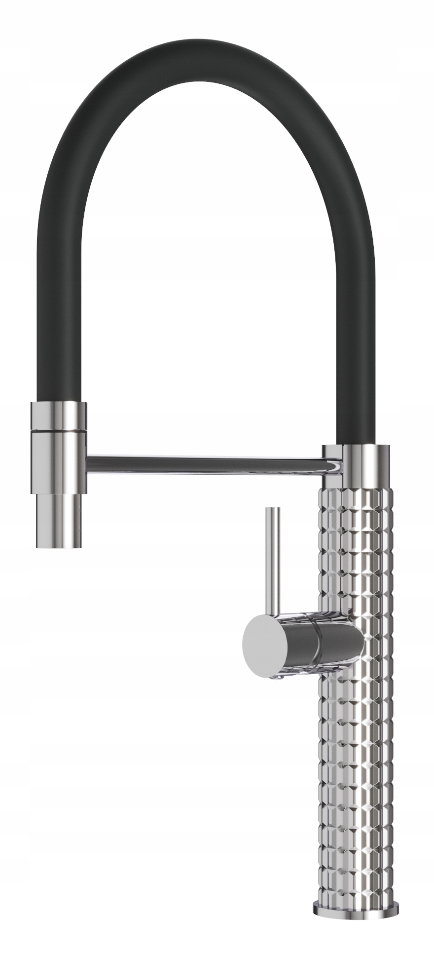 Kuchynská Batéria Strieborná S Flexibilným Výtokom, Kohútik Do Umývadla, Chróm, Fano