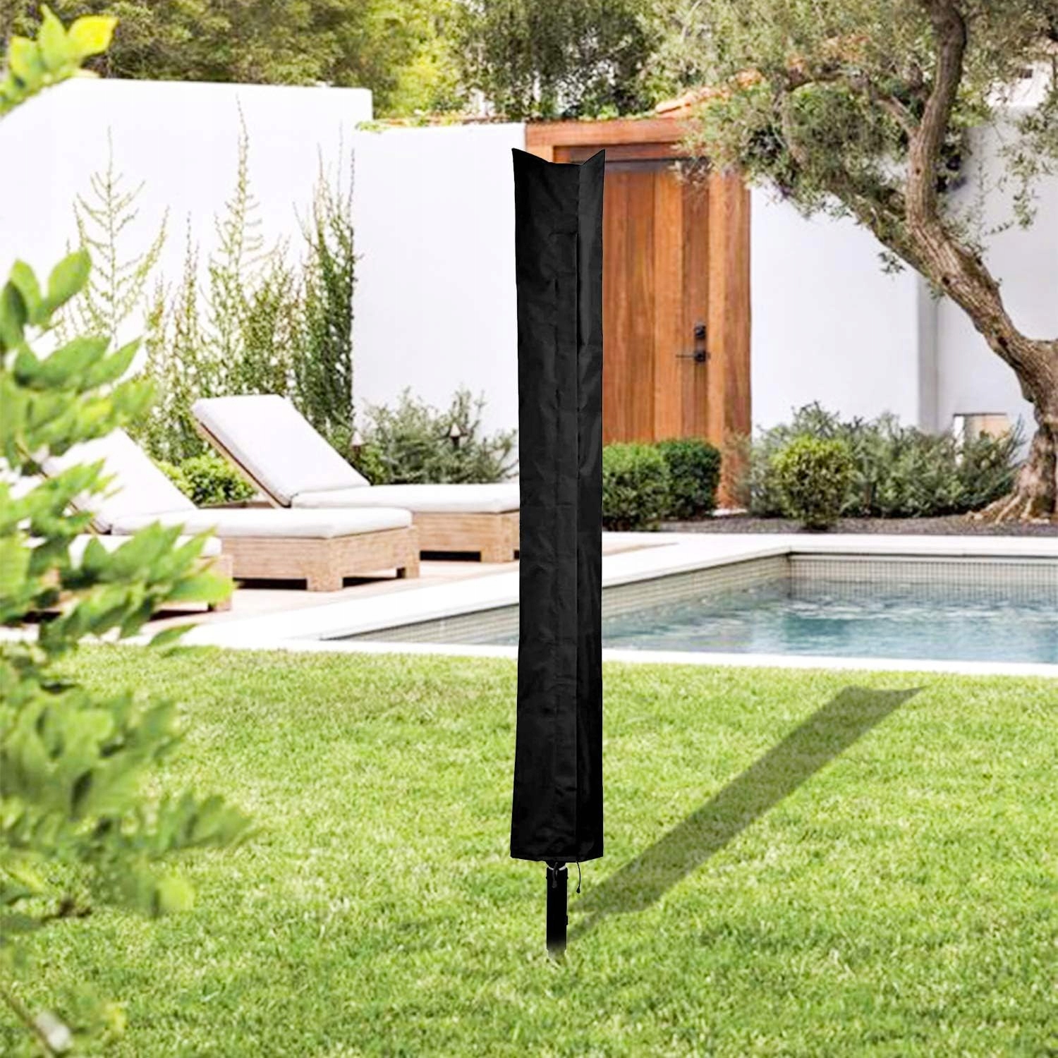Pokrowiec Ochronny na Suszarkę Ogrodową Odporny na UV i Deszcz Kolor czarny