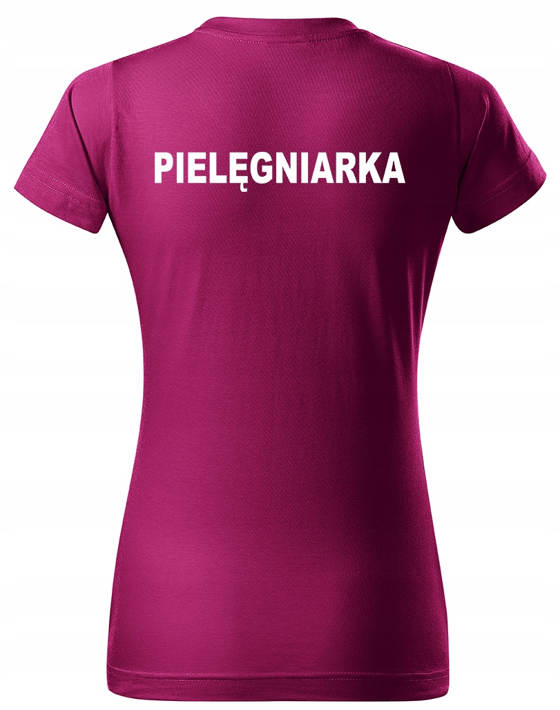 Koszulka z nadrukiem PIELĘGNIARKA czepek L 49 Rozmiar L