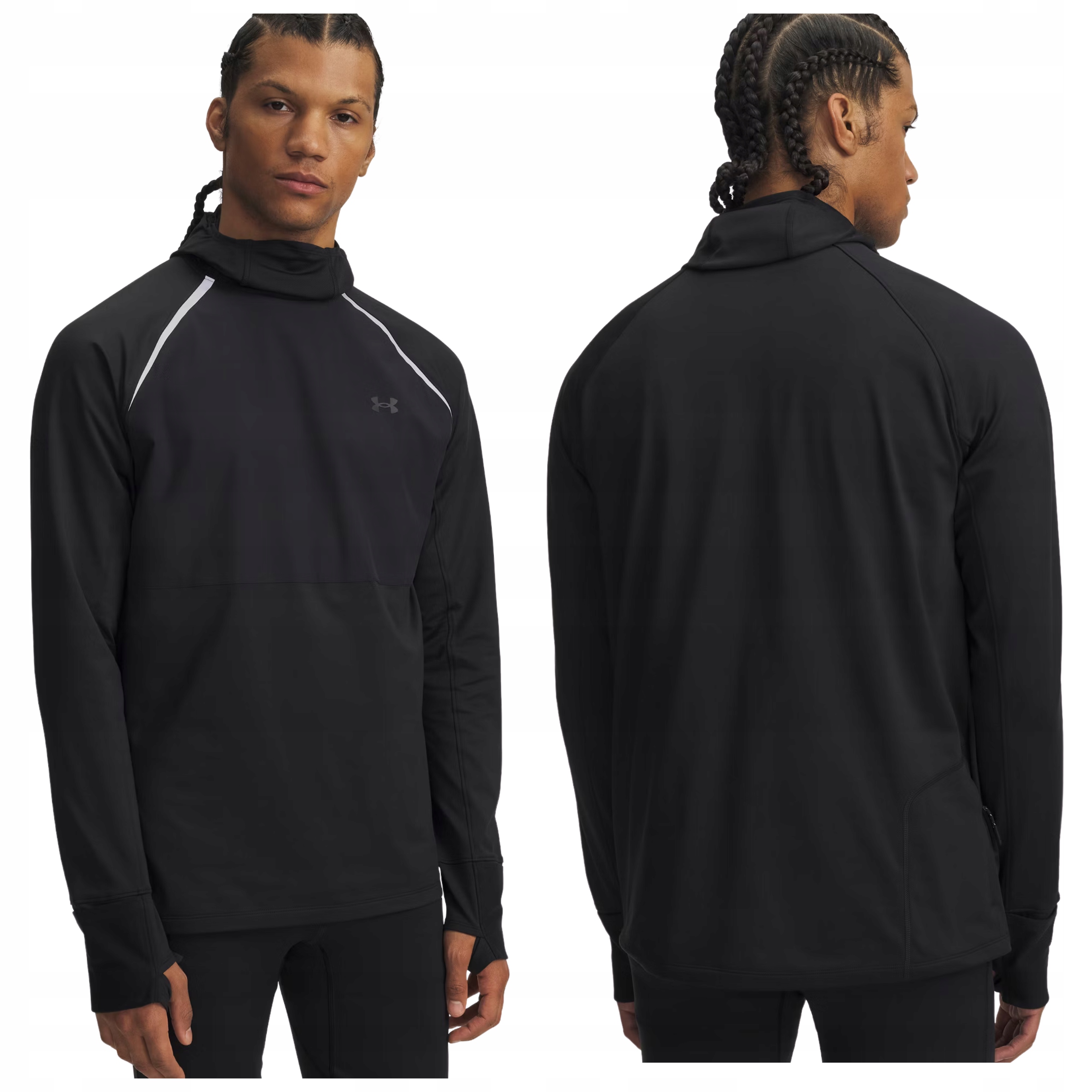 Bielizna Termoaktywna Kominiarka Under Armour Bluza Do Biegania Pro XL