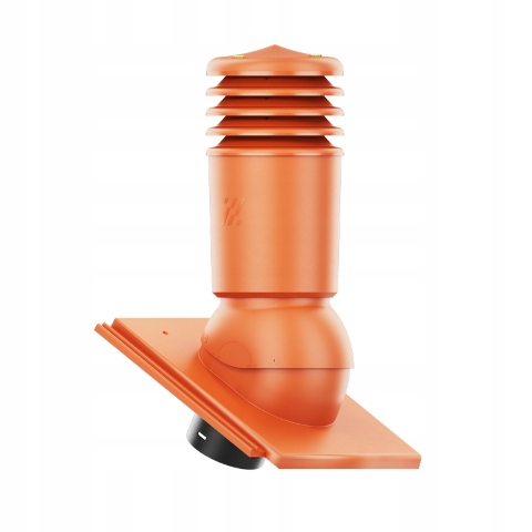 větrací komín Izolovaný HiVent fi150 Braas Tegalit Cihlový