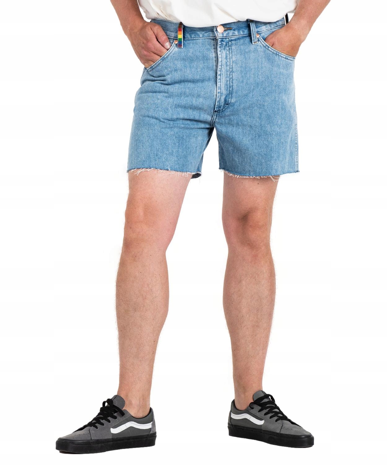 Kraťasy Wrangler 13MWZ Short 112338475 WU3CEI25N Light Blue XL