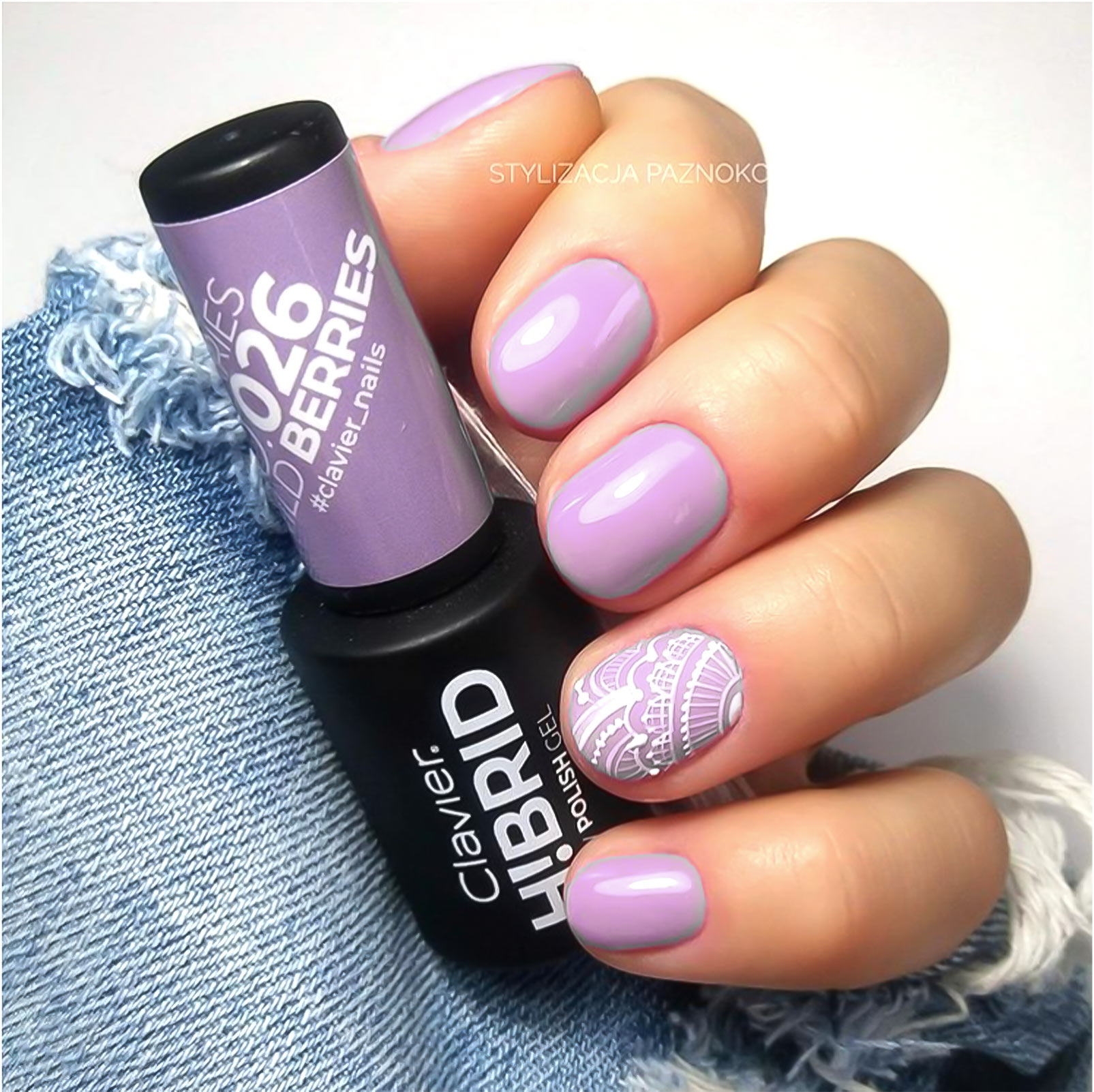 LAKIER HYBRYDOWY UV CLAVIER H!IBRID 5 ML 026 Marka Clavier