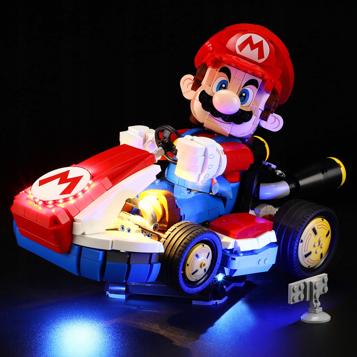 Zestaw oświetlenia do Lego Mario Mario Kart 72037 (bez Lego)