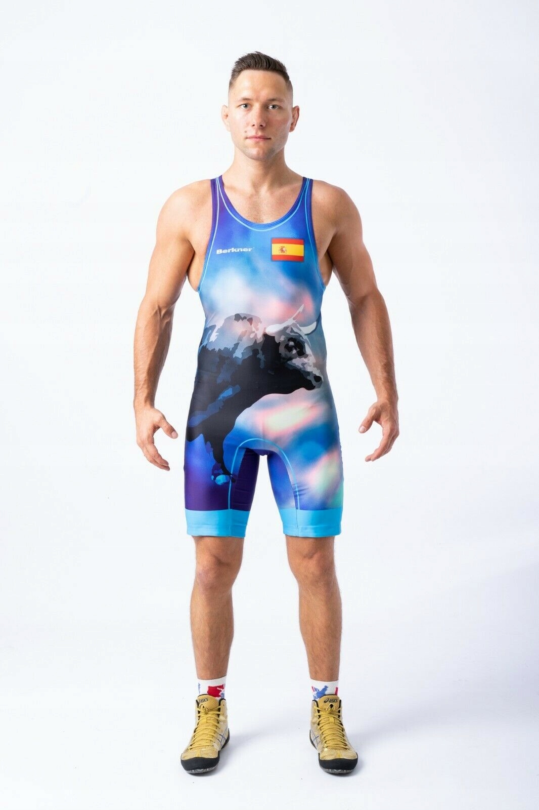 Pánský/chlapecký zápasnický kostým Berkner Spain