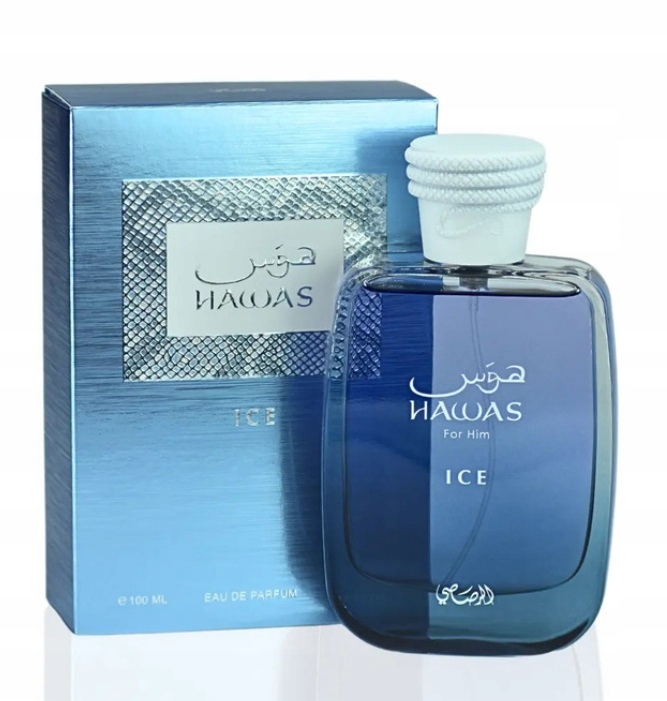 Rasasi Hawas Ice for Him 100ml Edp Woda Perfumowana Perfumy Dla Mężczyzn