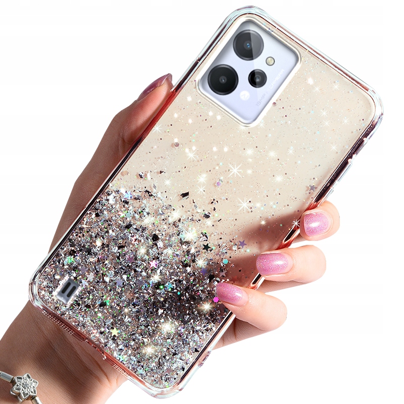 

Etui Brokat do Realme C31 Case Szkło 9H