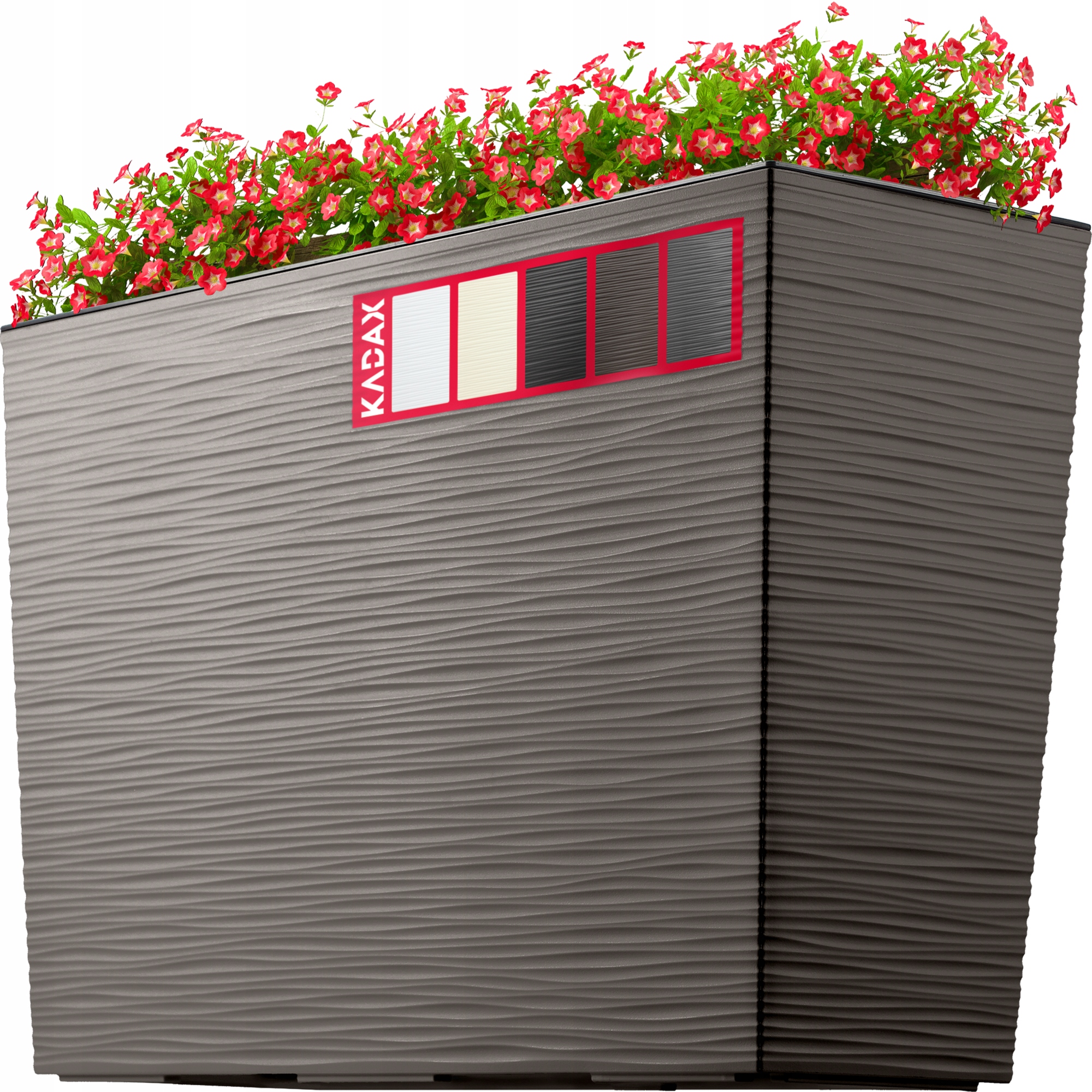 

Kwietnik Doniczka Donica Wkład Mokka 19x56 cm