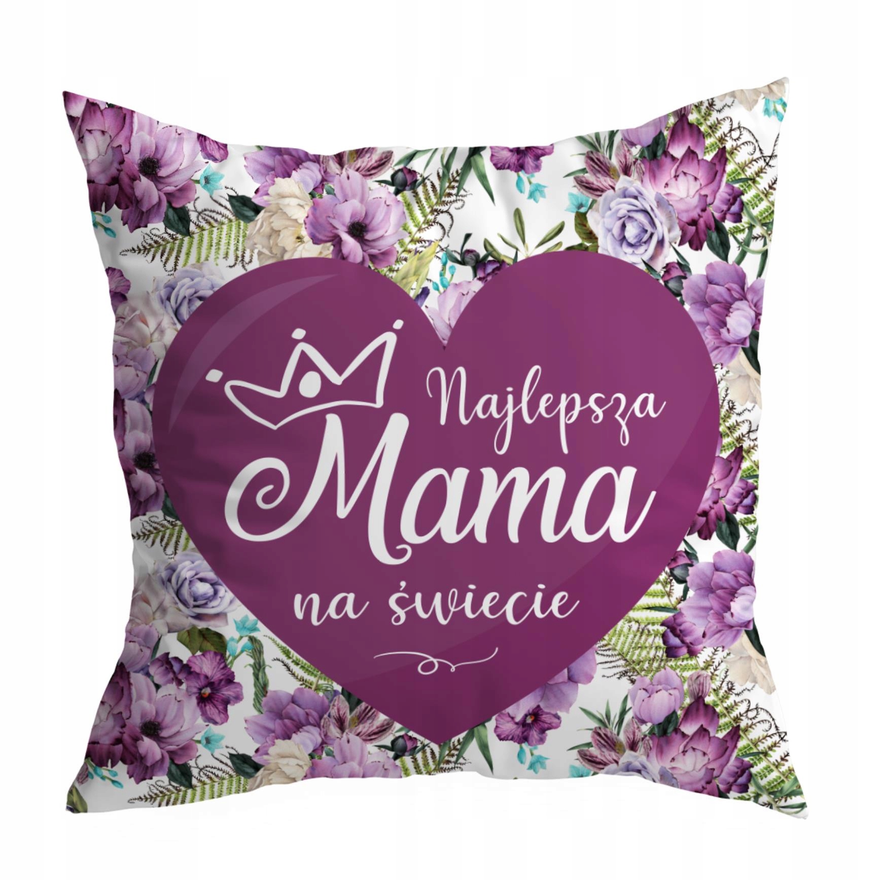 

Poduszka dla Mamy Dzień Matki -wzór kwiaty