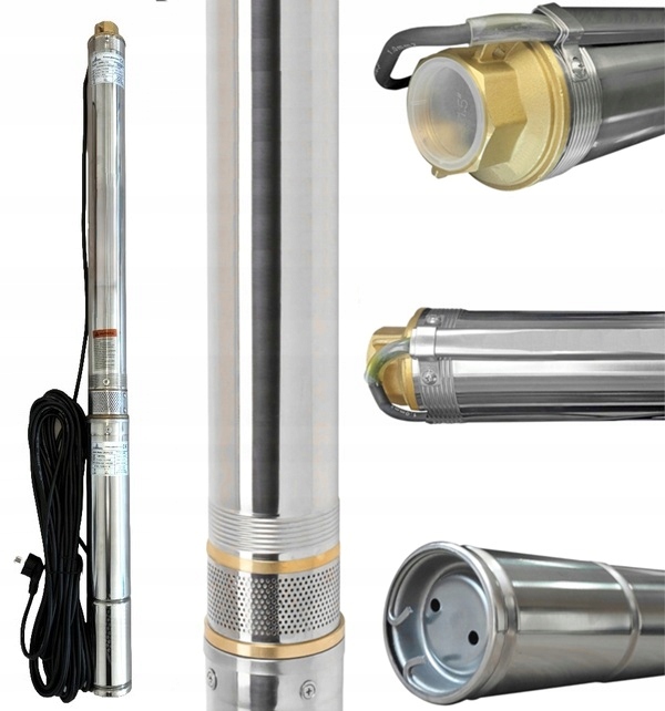 Pompa Głębinowa 3" model 16 3000 l/h 370 W 20m Antypiaskowa Wielostopniowa