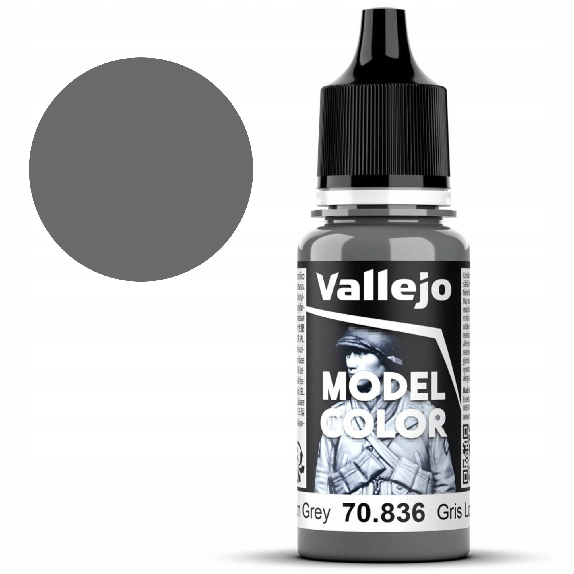Farbka Vallejo Model Color London Grey 18ML 70.836
