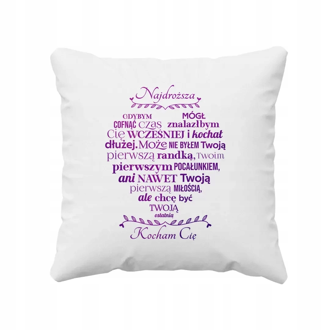 

Poduszka Miłosna Serce Dla Ukochanej