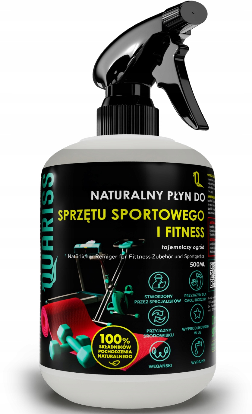 

Płyn do sprzętu sportowego fitness naturalny 500ml