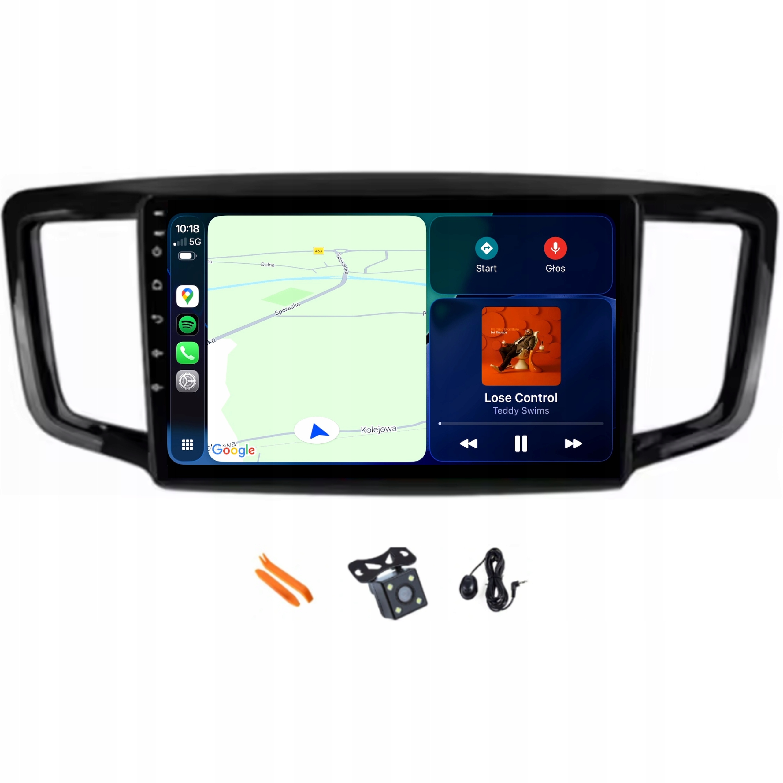 Rádio Android Navigácia Qled Carplay Lte 128GB Gps Dsp Honda CIVIC 8 06-11