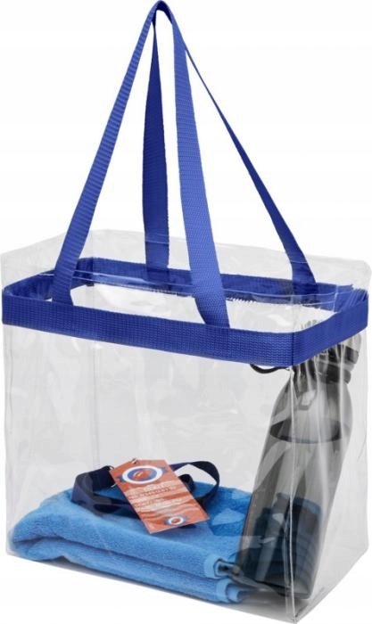 

Przezroczysta torba na zakupy plażę samolotu pracy