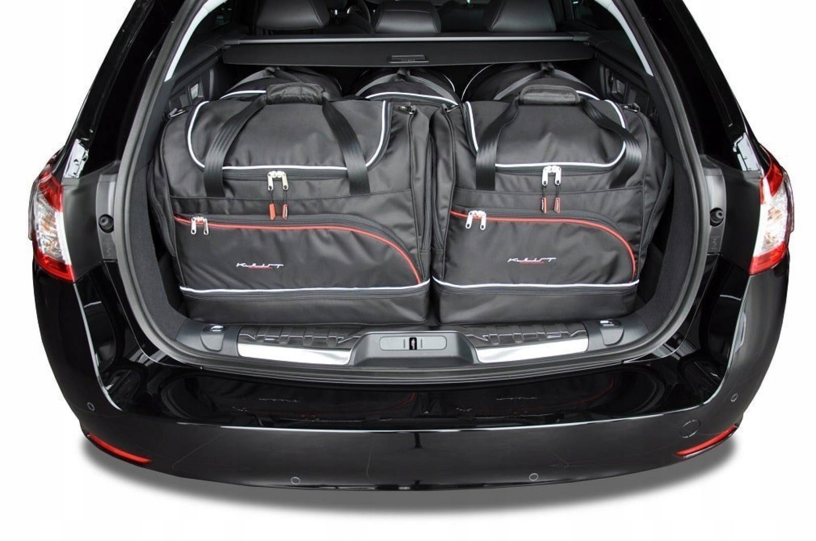 J&j Automotive Sada 5ks cestovných tašiek Sport pre Peugeot 508 Sw 2011-20