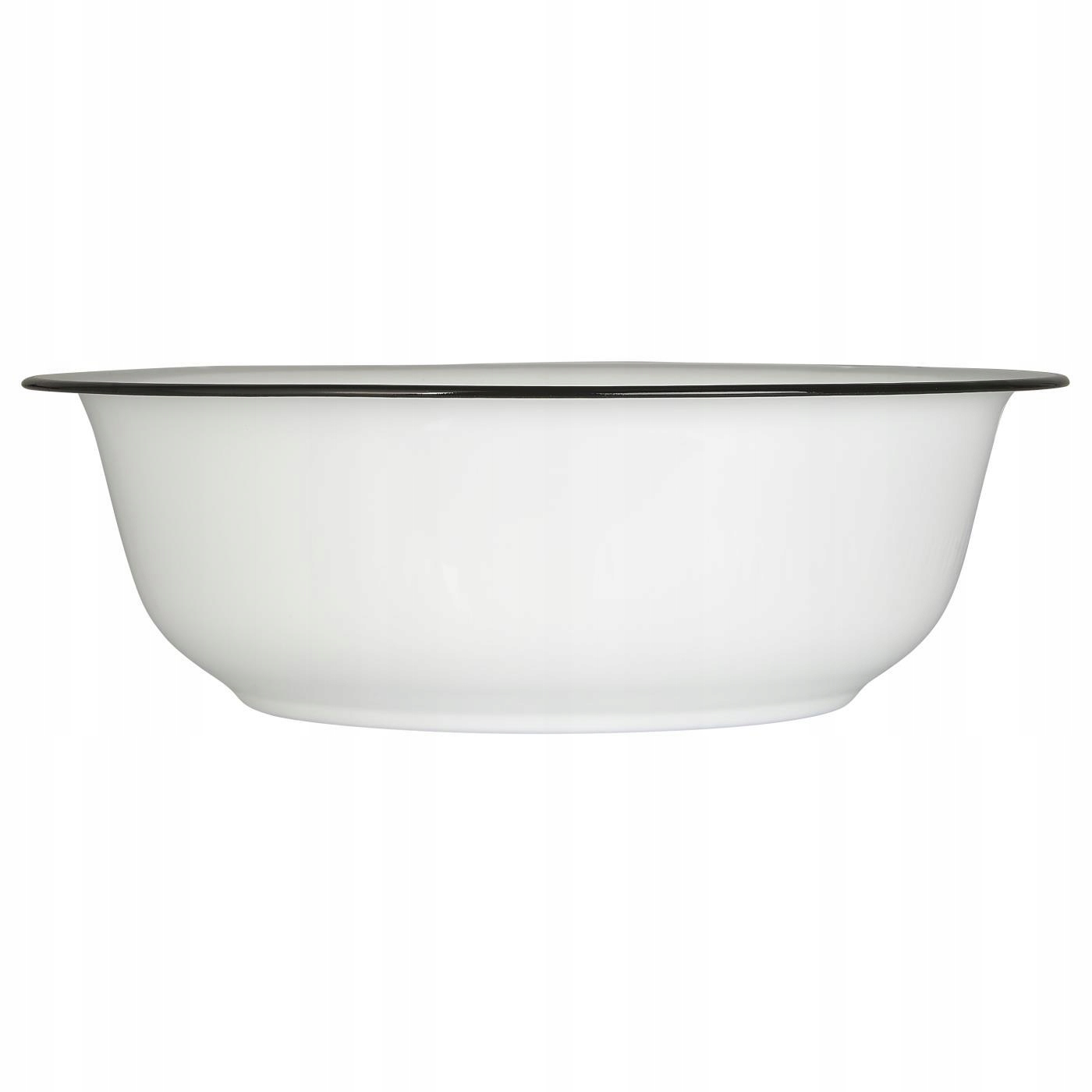 Provensálská Smaltovaná Miska S Černým Okrajem Ib Laursen