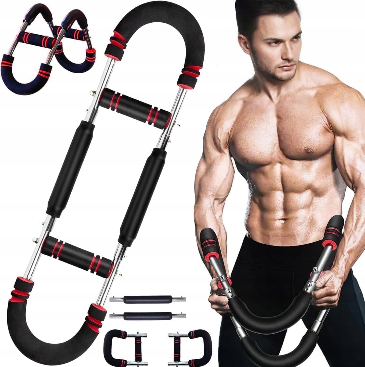 Twister Posilovač ramen 30 – 50 kg Regulovatelný Power Twister Fitness