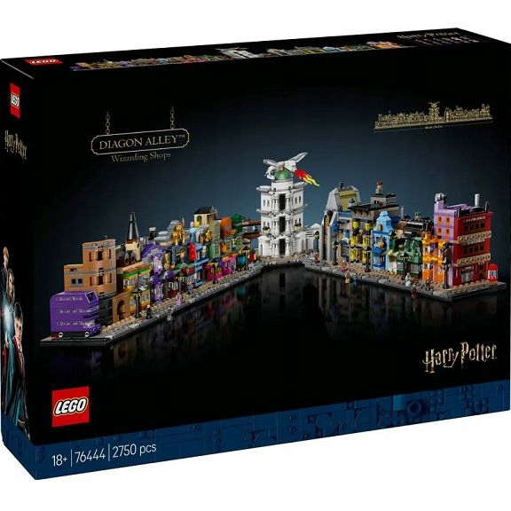 Lego Harry Potter Kouzelné obchody na Úhlové ulici 76444