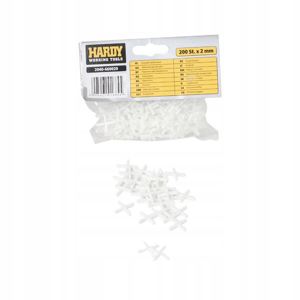 

Krzyżyki dystansowe 2mm op.200 szt.