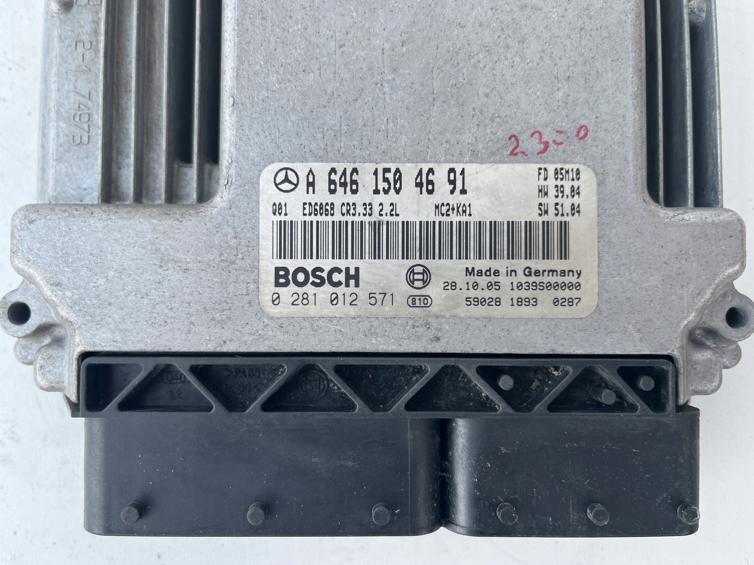 Centralina Motore ECU computer Mercedes VITO A6461504691