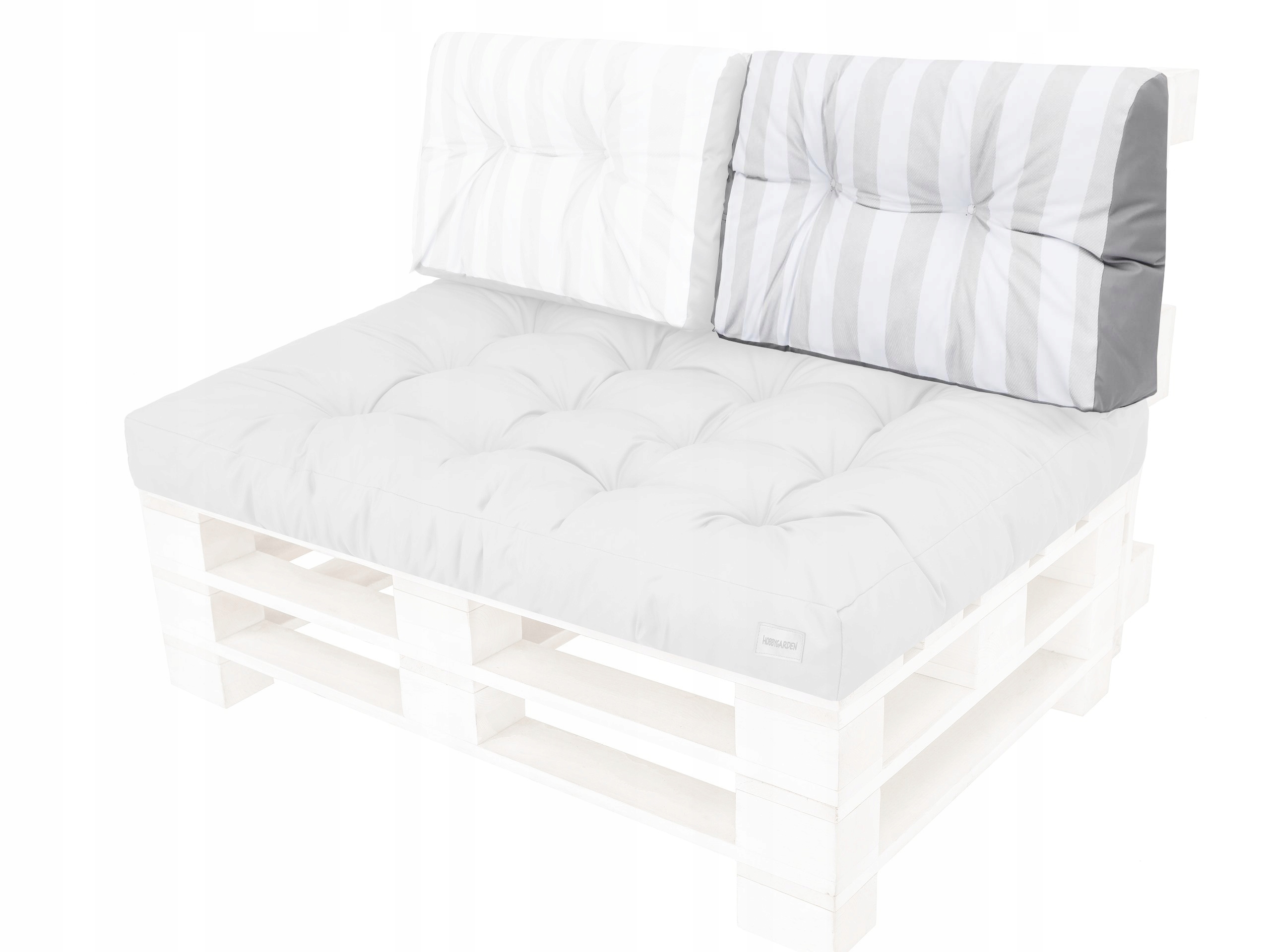 Malá polštář na opěradlo pro lavičku z palet 60x40