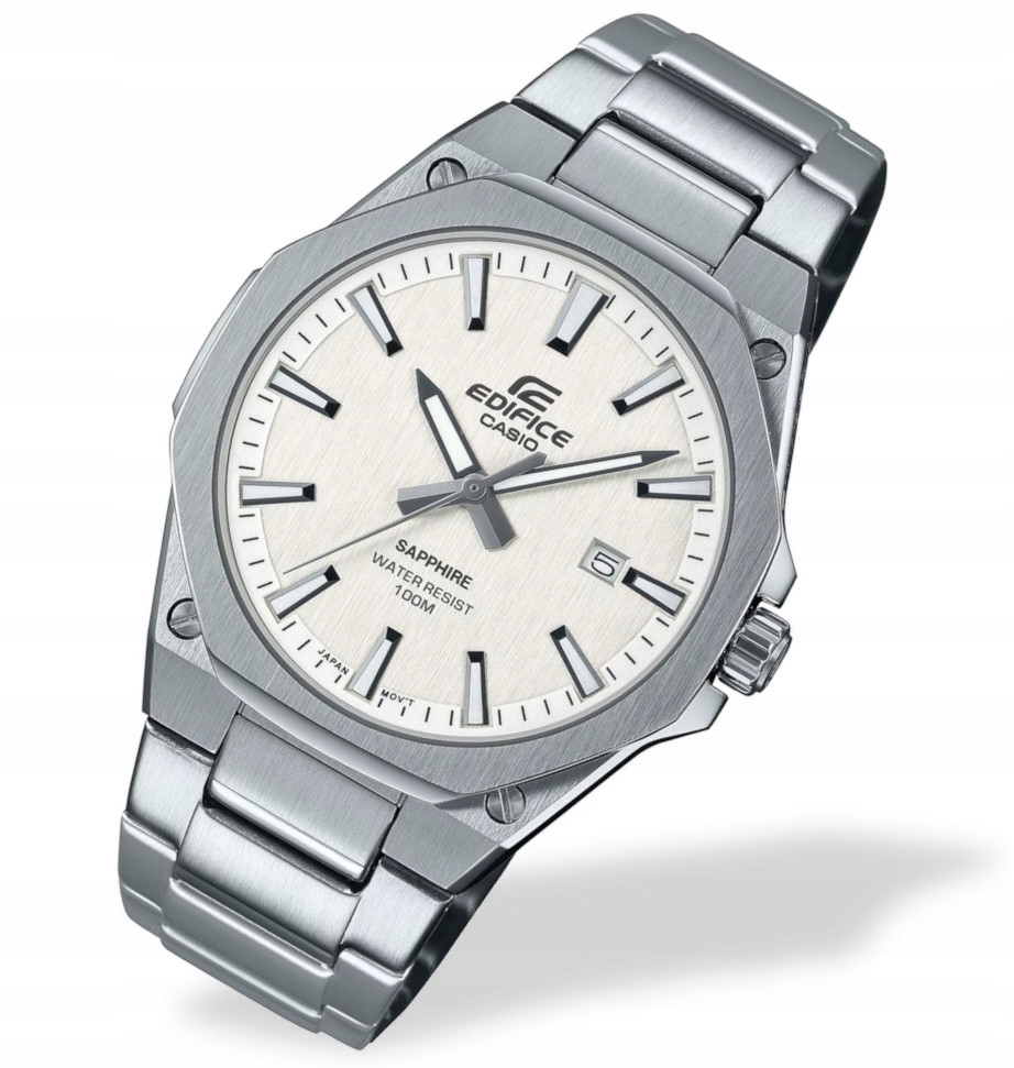 Klasické pánské hodinky Casio Edifice EFR-S108D Safír WR100M +Box Gravírování