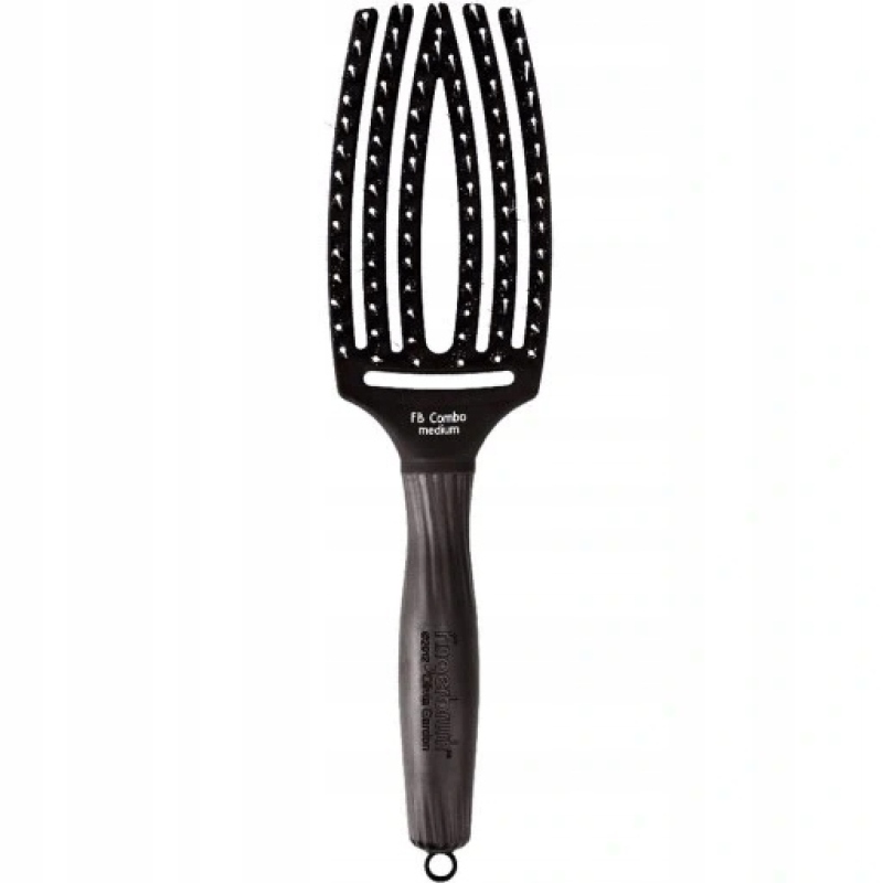 Olivia Garden Fingerbrush combo medium kartáč Full Black
