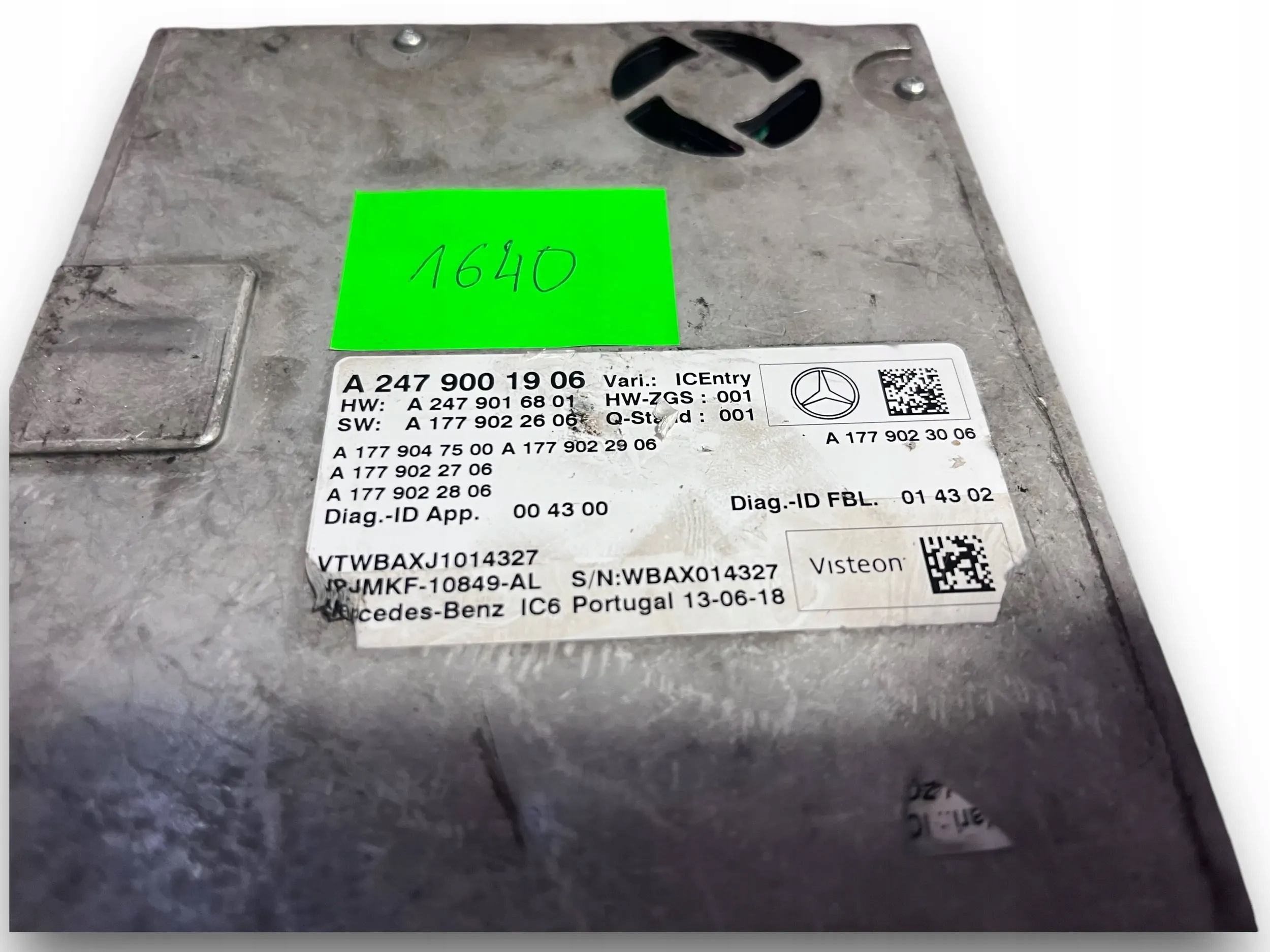 MERCEDES W247 module of the dial A2479001906 @M