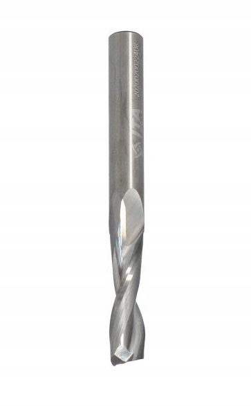 Spirálový fréz Vhm Z2 D=8 I=22 L=60 S=8 pro hliník a plasty Cn