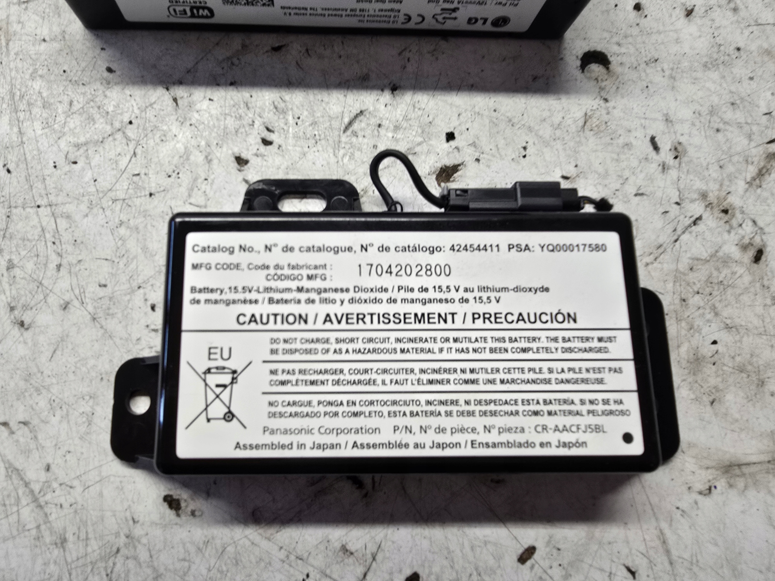 OPEL MOKKA X BATERIA modulo ONSTAR 42454411