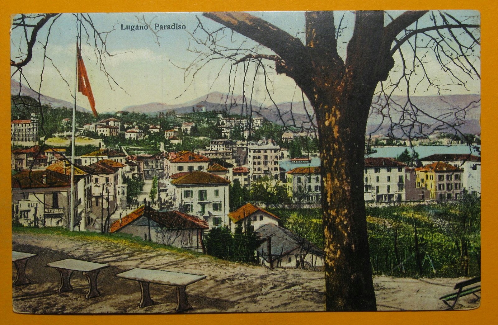 277270, Szwajcaria, Lugano Paradiso, obieg 1924