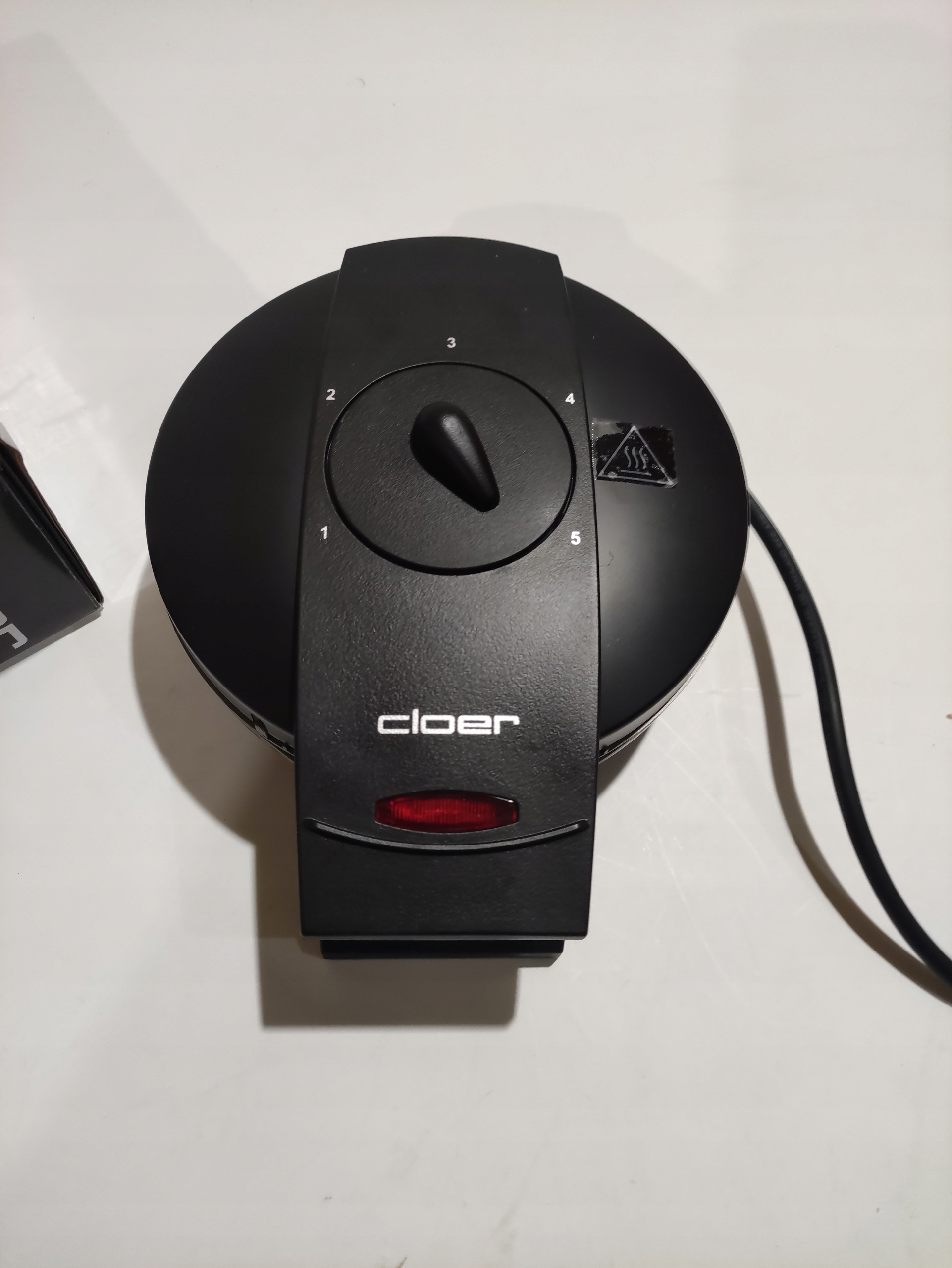 Gofrownica Cloer 1621 930 W czarny EAN (GTIN) 4056352055416