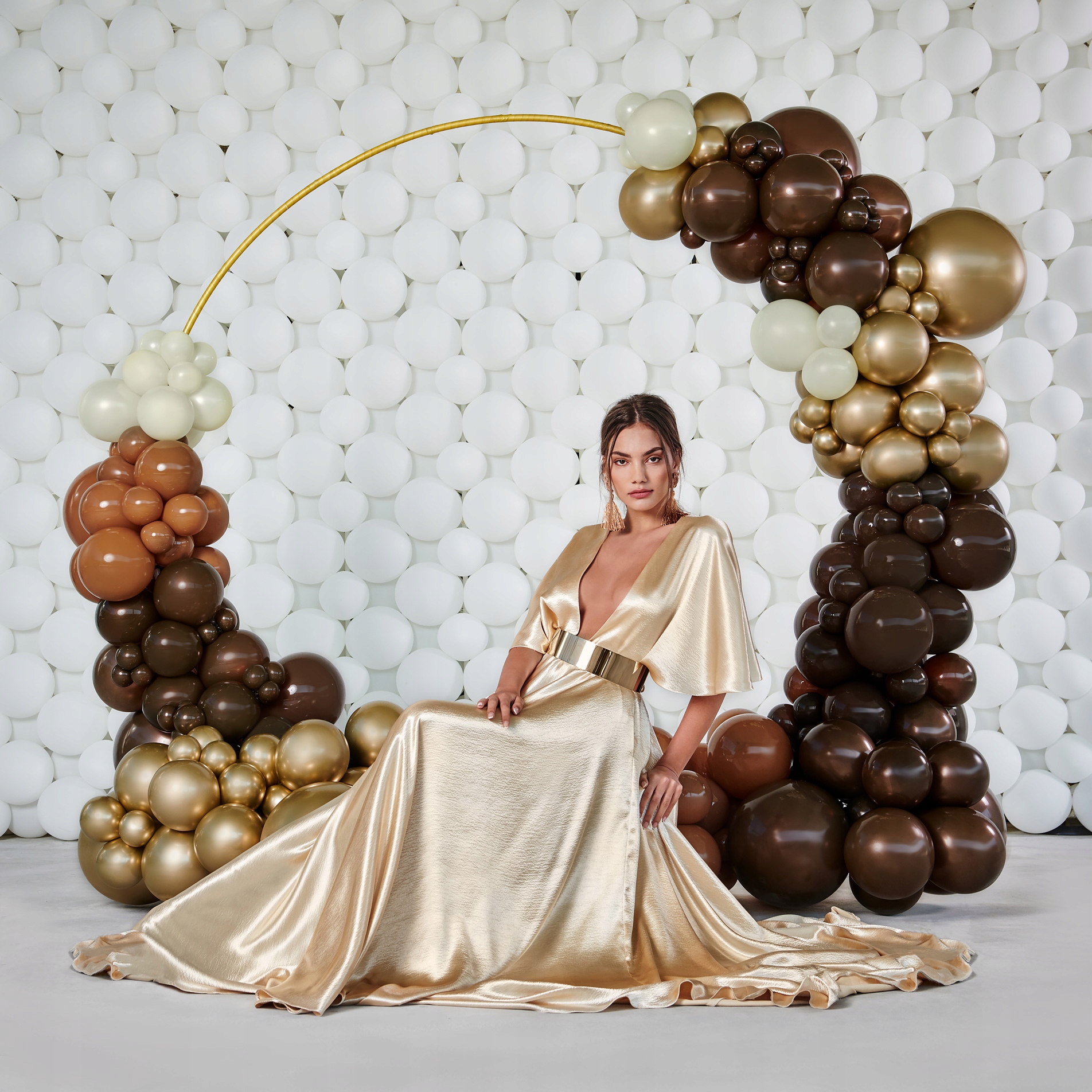 BALONY ZŁOTE 13cm 5" GEMAR Glossy Chrom Super Połysk PROFESJONALNE 100szt Kod producenta 4575689