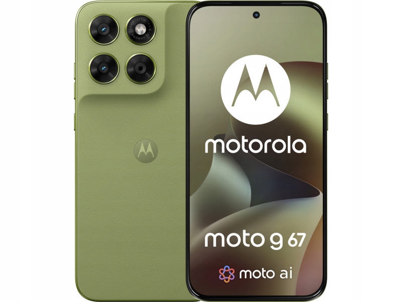 Smartfon Motorola Moto G67 5G 8/256GB 6.78" 120Hz Zielony