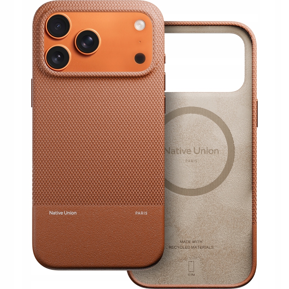 Puzdro na iPhone 17 Pro Max Native Union ReClassic pre MagSafe ekokoža módne