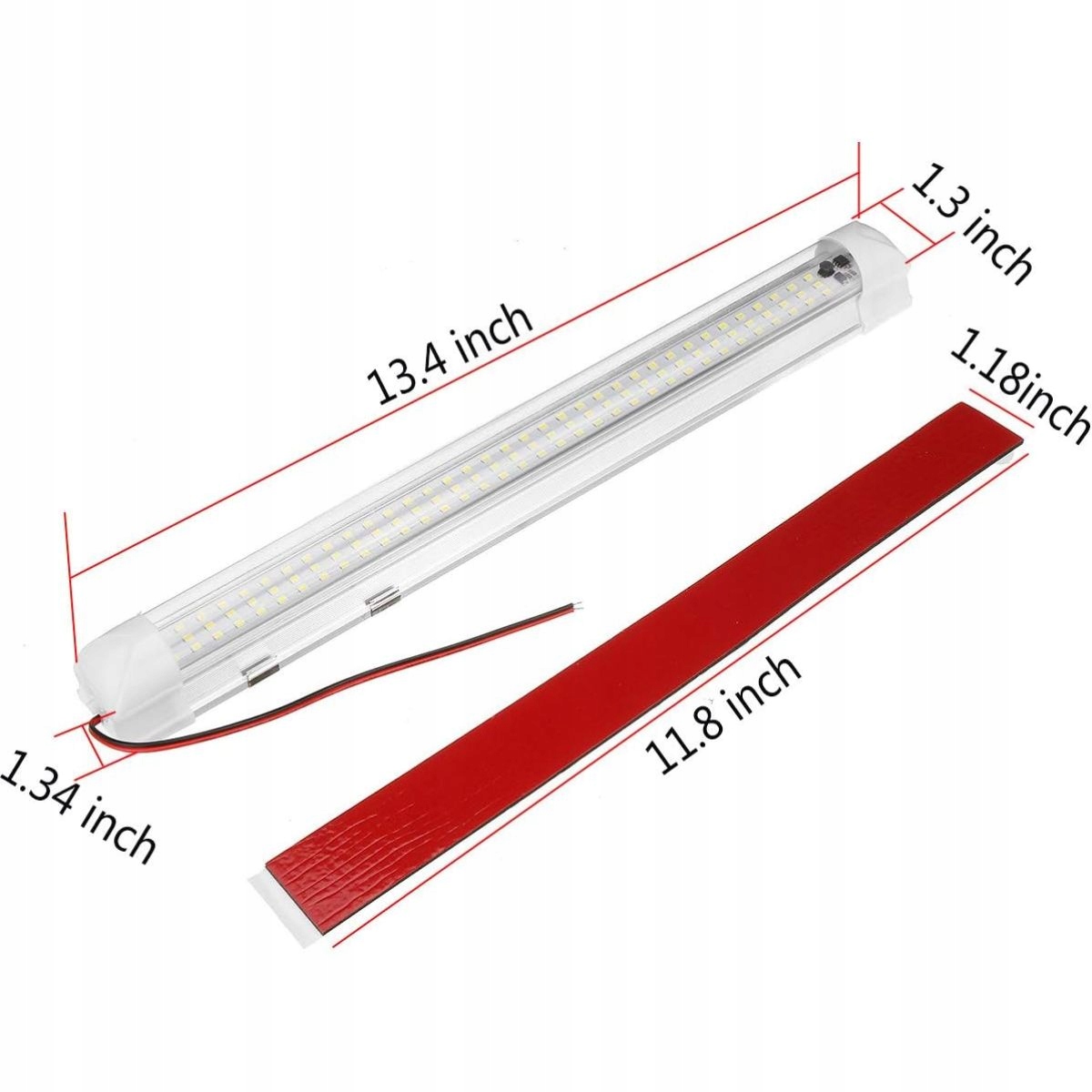 2x OŚWIETLENIE WEWNĘTRZNE 99 LED do bagażnika kabiny 12-24 V Numer katalogowy części 6CR0539901