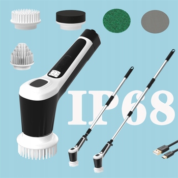 Elektrický kartáč Shine Mate – IP68, čisticí kapalina, displej bazénu
