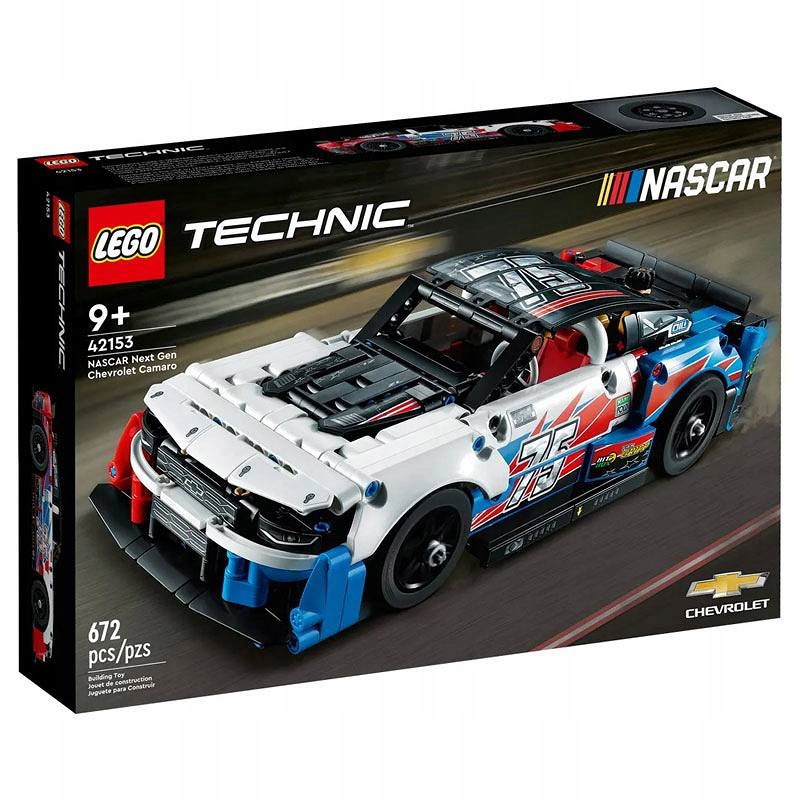 Lego Nový Chevrolet Camaro ZL1 Nascar 42153