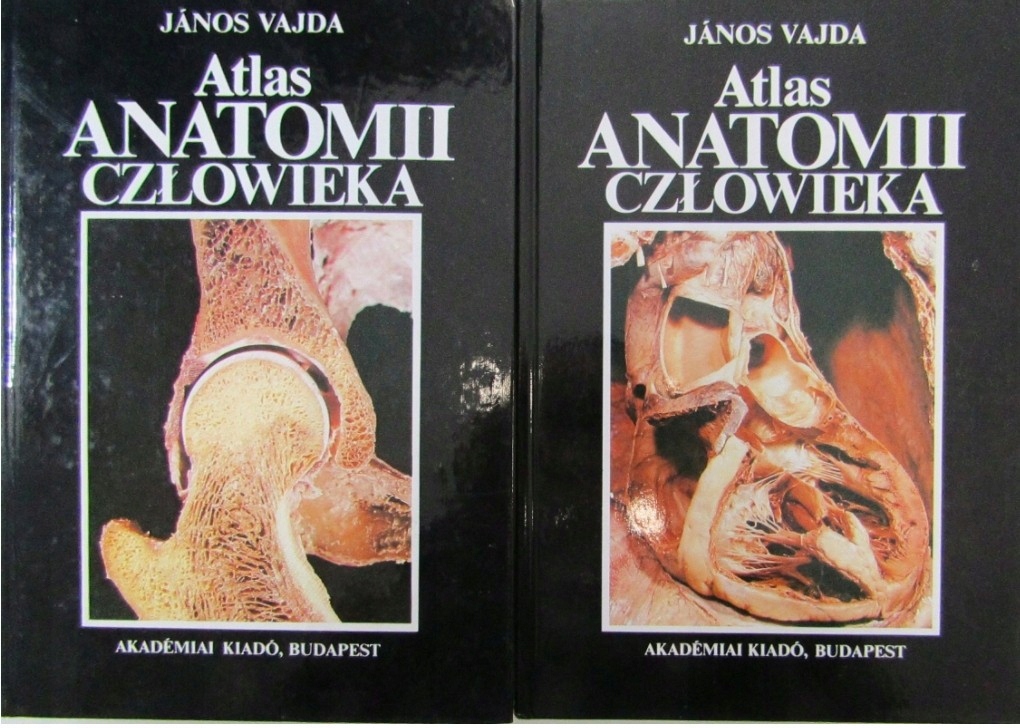 Atlas anatomii człowieka 2 tomy Janos Vajda