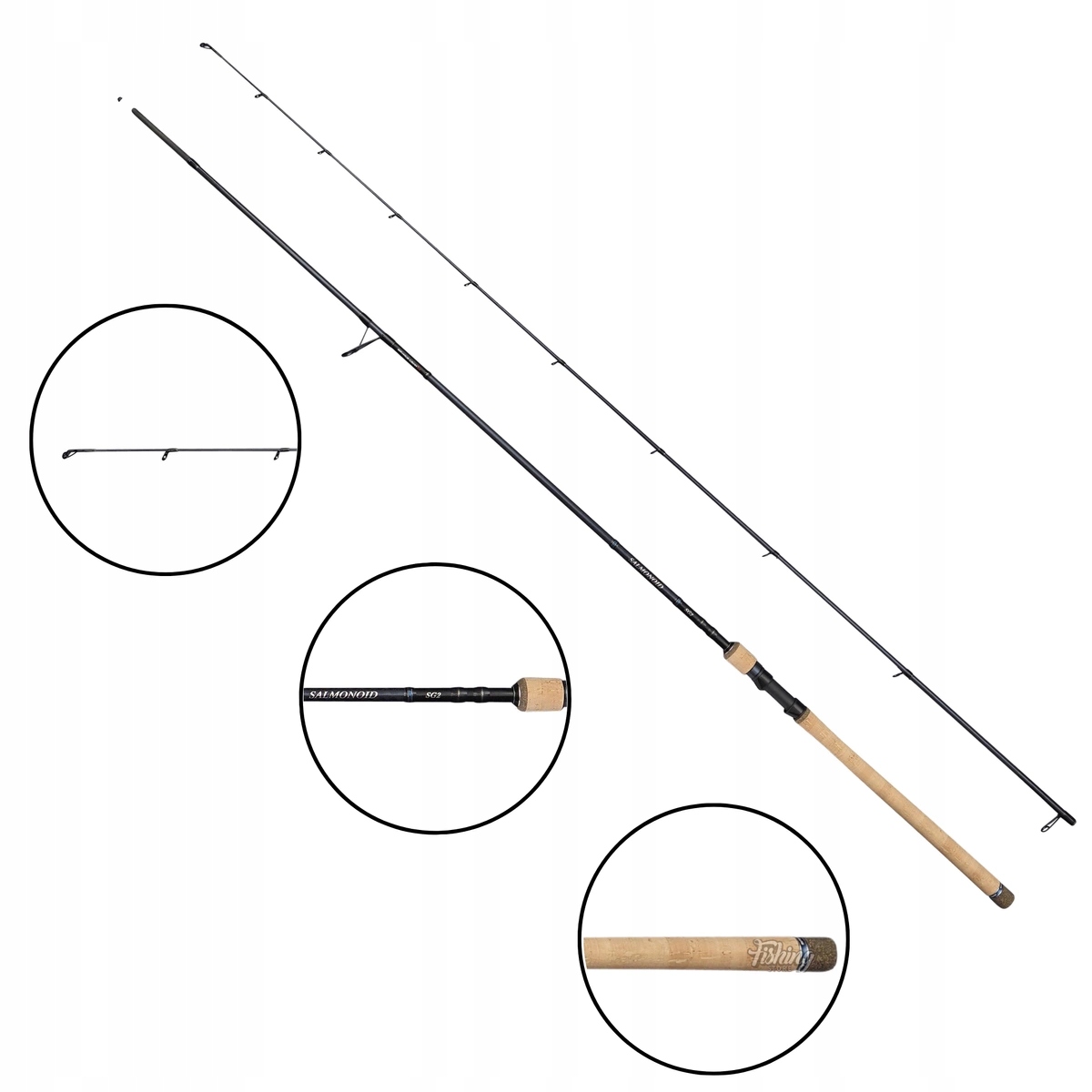 Wędka spinningowa Savage Gear Salmonoid SG2 Medium Game 2.43m 5-20g /2sec