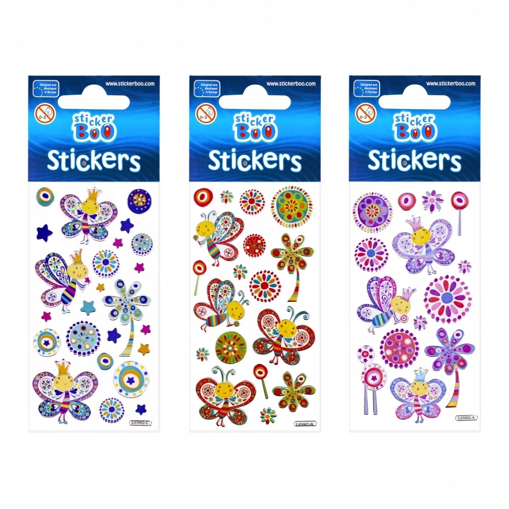 

Naklejki Motyle4 Sticker Boo