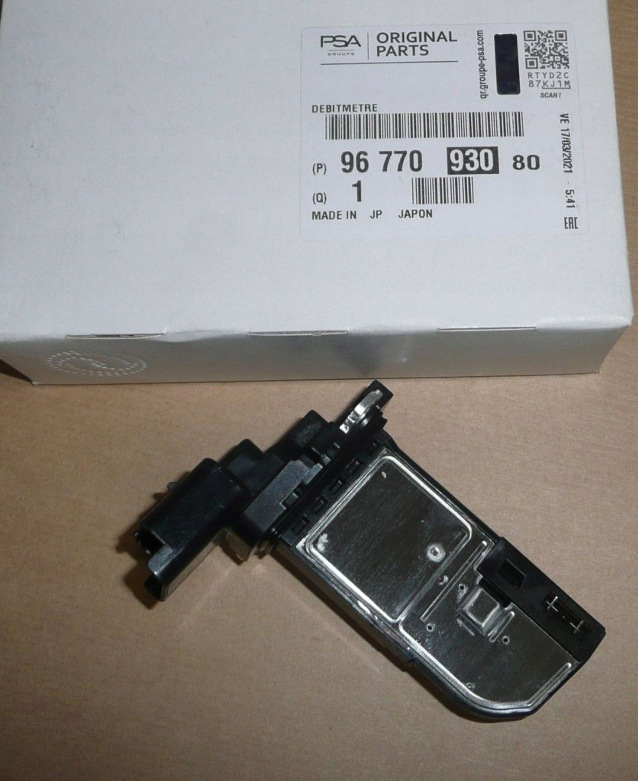 Snímač Průtokoměru C3, P208 1.6HDI 9677093080