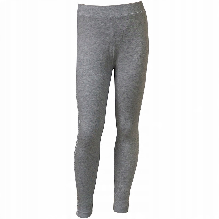 

Legginsy dla dziewczynki 4F szary melanż 140