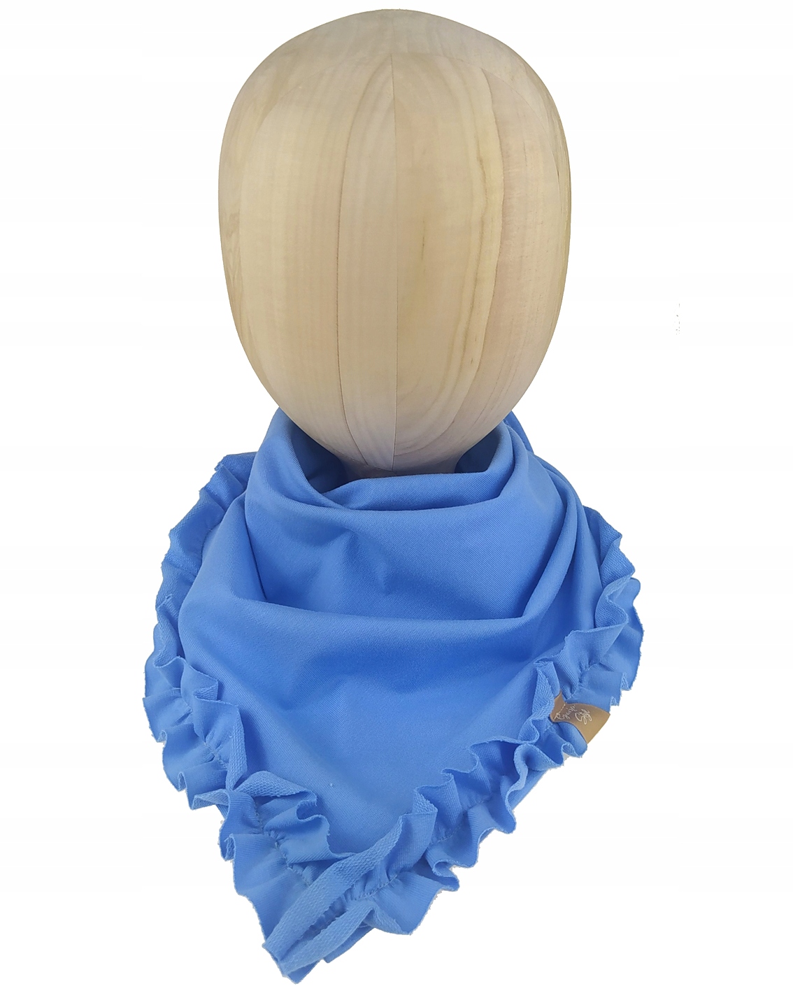 

Chustka pod szyję dziecięca z falbaną , apaszka